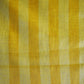 Lemon With Mustard Yellow Strips Chanderi Tissue Fabric CW-28925