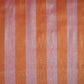 Peach Pink With Light Orange Strips Chanderi Tissue Fabric CW-28930