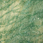 Green Floral Handwork Beads Sequence Embroidery Net AFC-9420