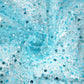 Sky Blue Imported Pearl & Sequence Embroidery Net Fabric