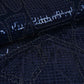 Navy Blue Sequin Embroidery Net Fabric PDM-28943