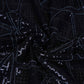 Black Sequin Embroidery Net Fabric PDM-28944