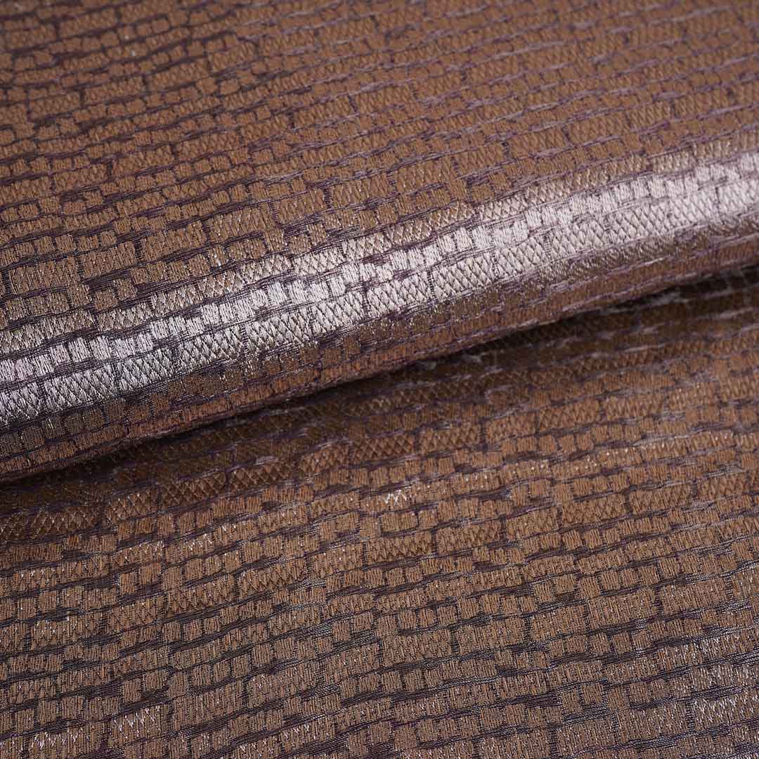 Purple Zari Weave Silk Tissue Fabric CW-28948