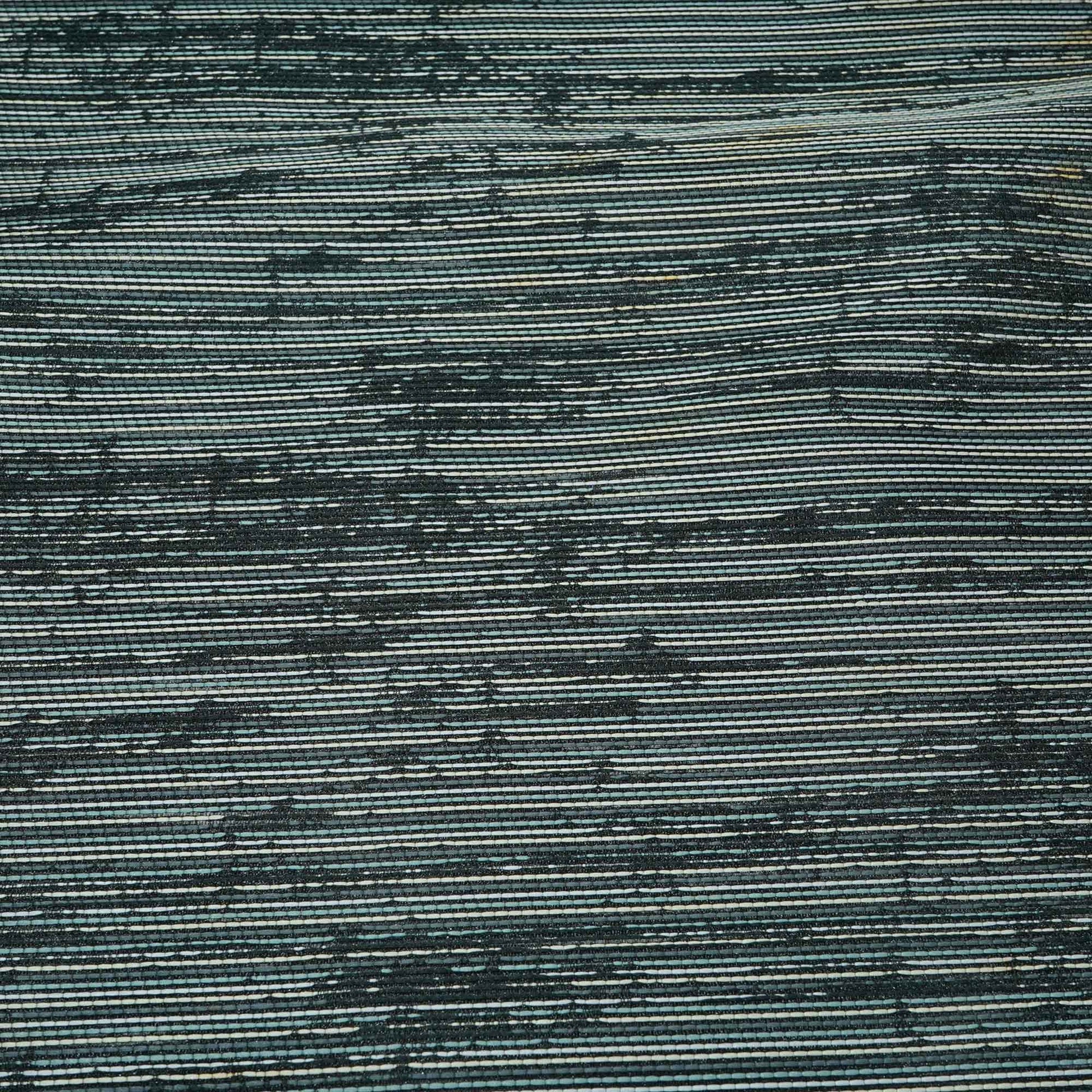 Black & Grey Stripes Brocade Jacquard OE-9495  