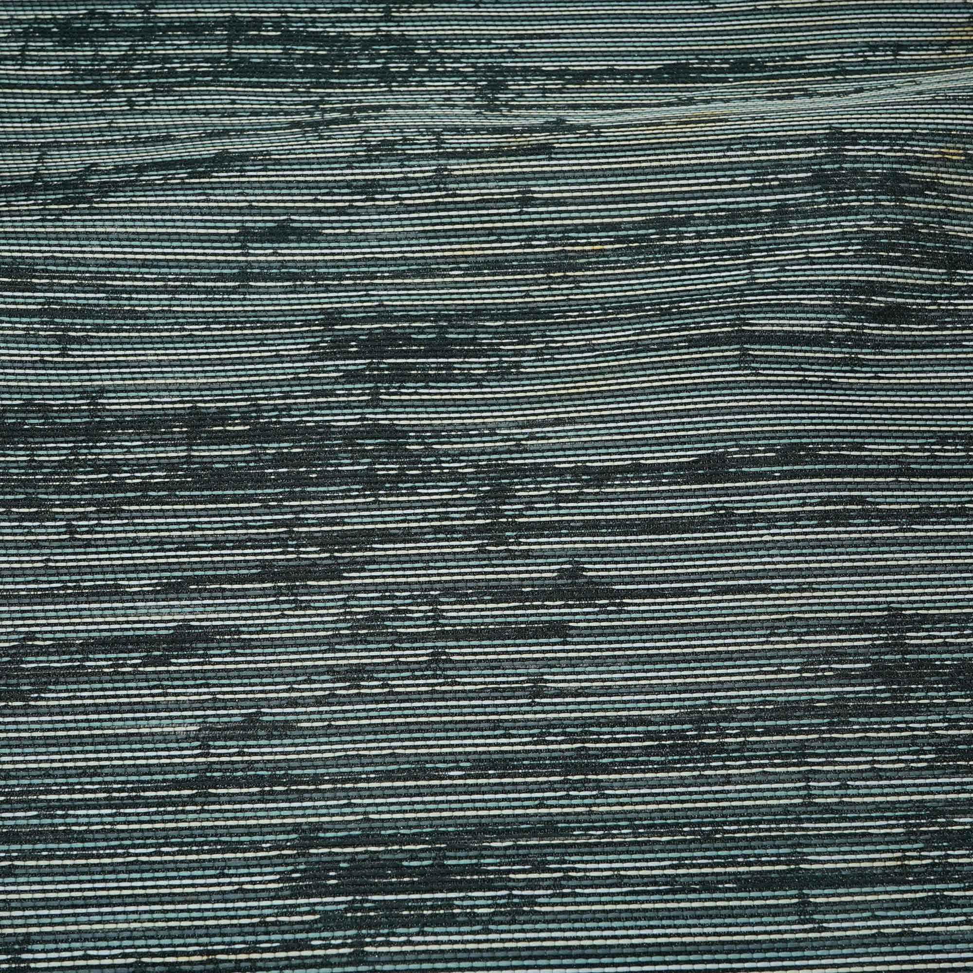 Black & Grey Stripes Brocade Jacquard OE-9495  