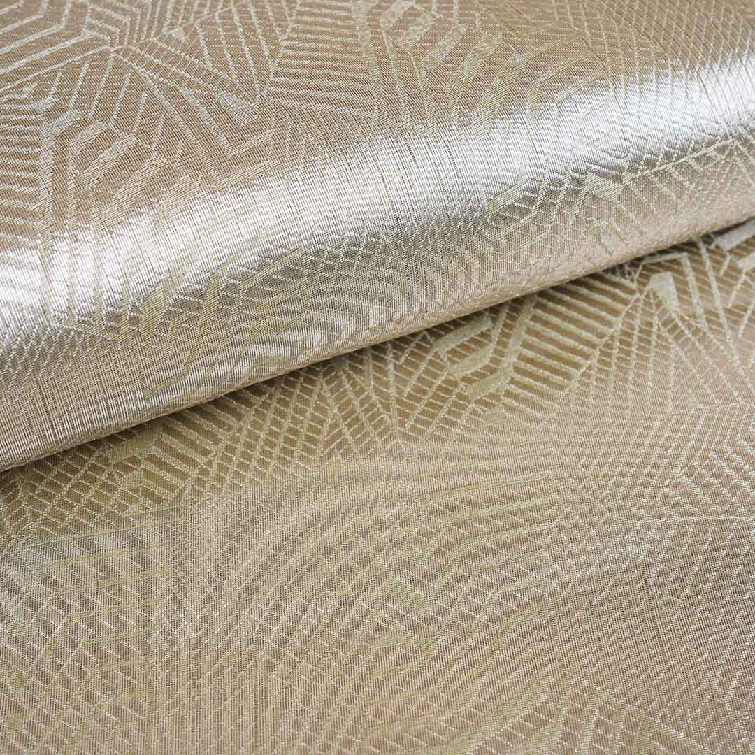 Light Green Zari Weave Silk Tissue Fabric CW-28950 - TradeUNO