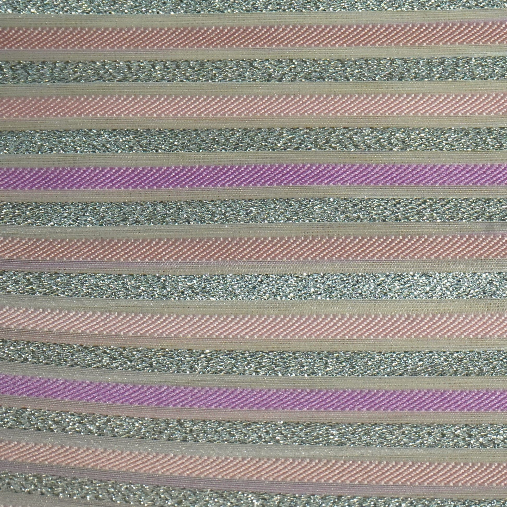 Multicolor Stripes With Lurex Organza Jacquard OE-9532
