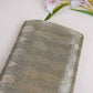 Mehndi Green Zari Weave Silk Tissue Fabric CW-28956