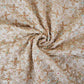 Beige Pearl & Zari Dyeable Tissue Fabric WI-28961