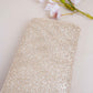 Light Golden Sequins Power Net Fabric PDM-28964