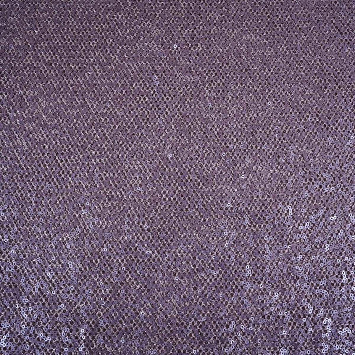 Lavender Sequins Power Net Fabric PDM-28967 - TradeUNO