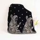 Black Embroidery Velvet Fabric JD-28969