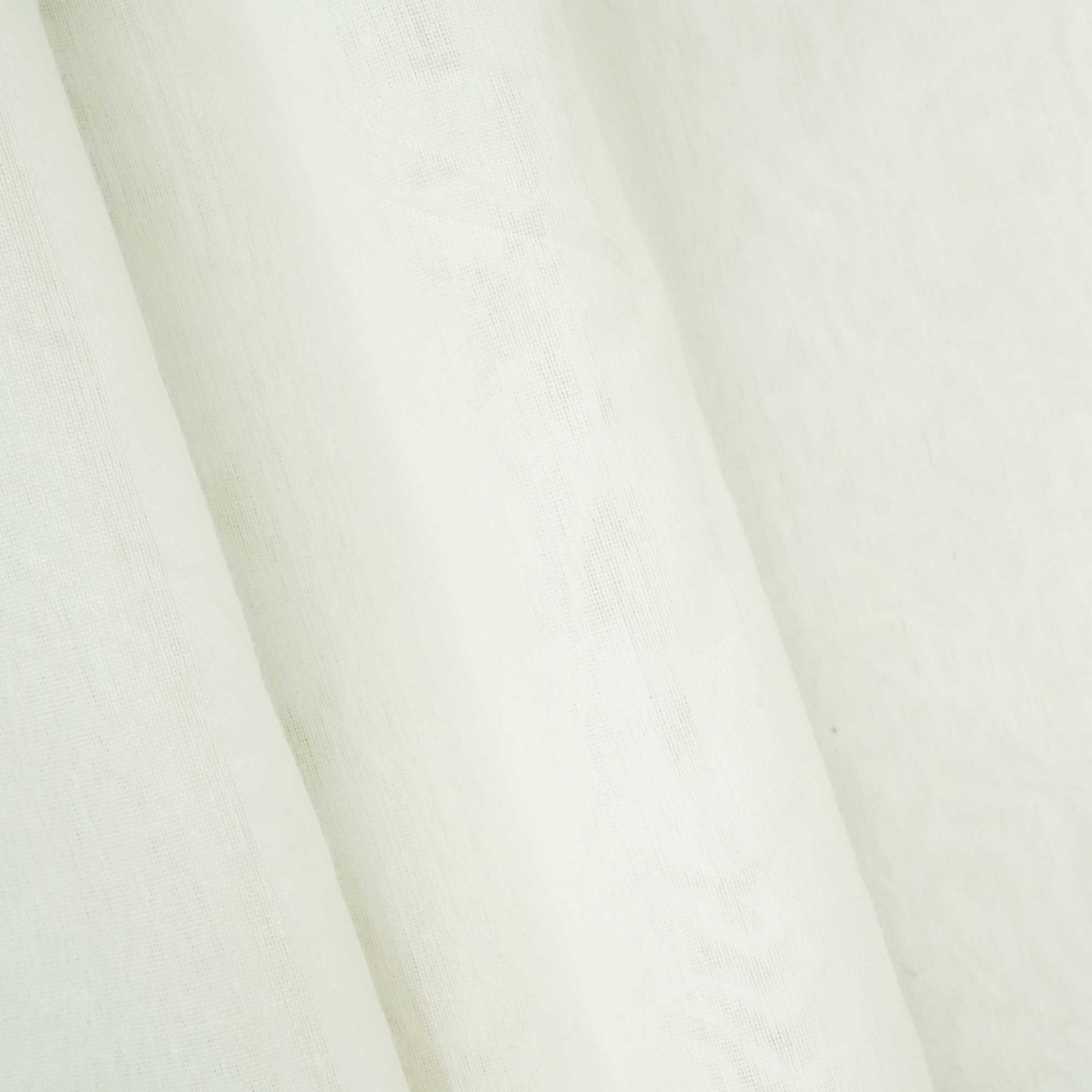 White Solid Dyeable Poly Chanderi BT-9791