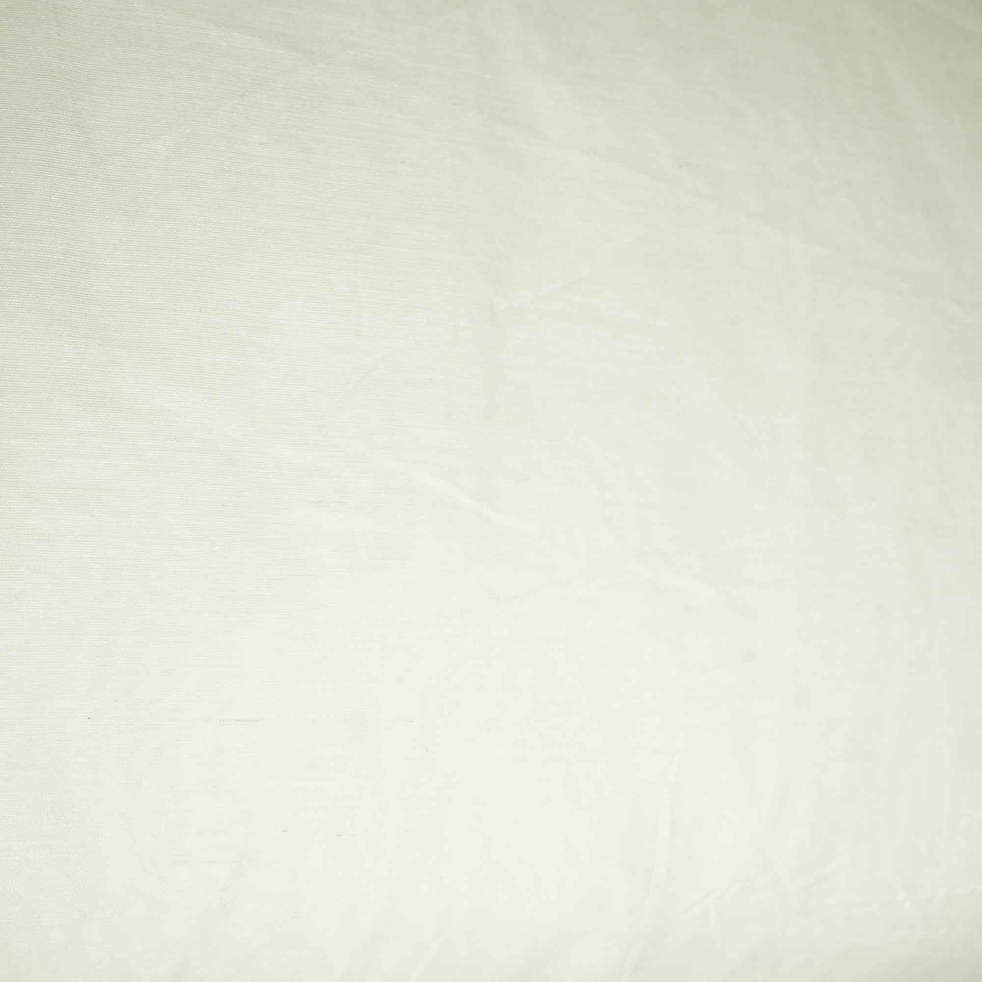 White Solid Dyeable Poly Chanderi BT-9791