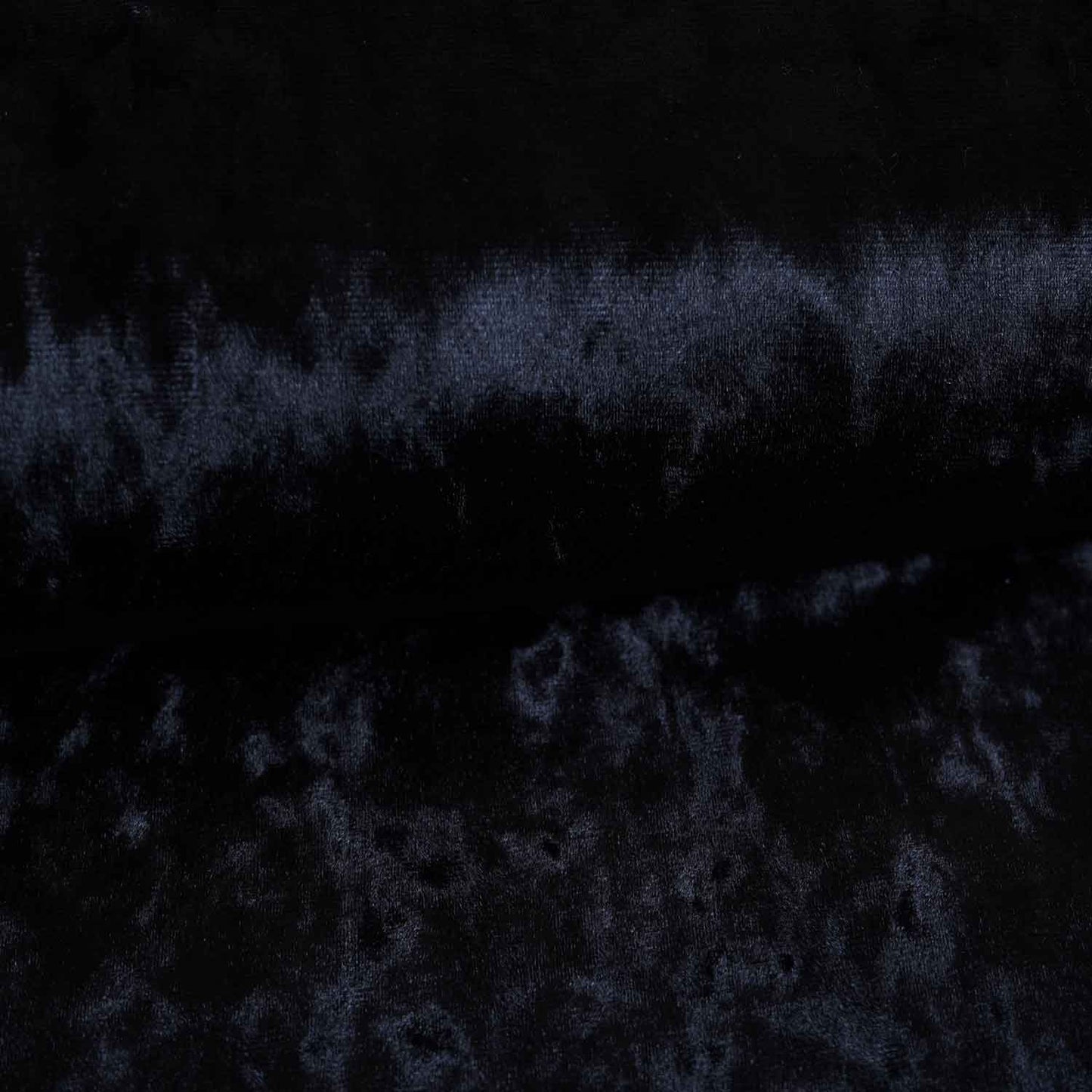 Black Solid Silk Velvet Fabric PDM-28983