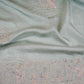 Mint Green Traditional Pearl Cutdana Dola Silk Fabric TA-28987