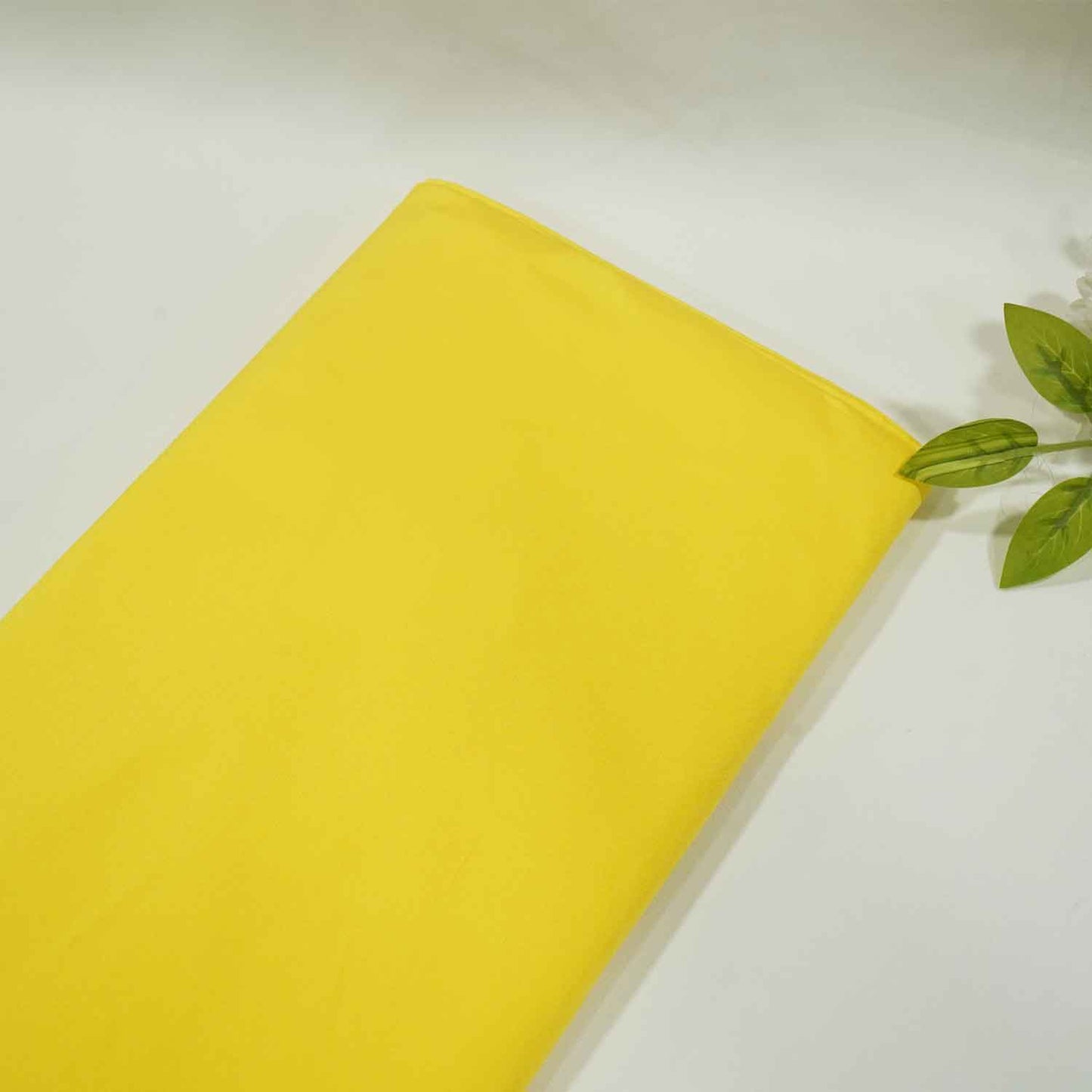 Yellow Solid Silk Taffeta OE-9970