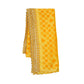 Yellow Bandhani Jacquard 60*60 Georgette Dupatta TF-32694