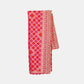 Pink Bandhani Jacquard 60*60 Georgette Dupatta TF-32695