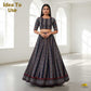 Black Ajrakh Print Modal Satin Fabric EEG-28674