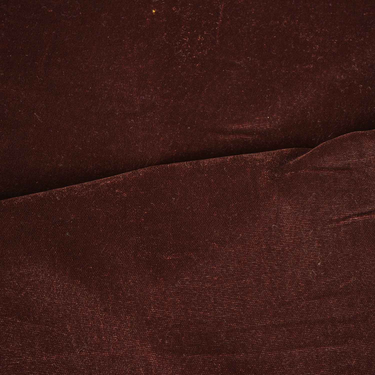 Brown Solid Micro Velvet 9000 MSMR-27865 - TradeUNO