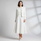 Cream Tweed Fabric AF-27917