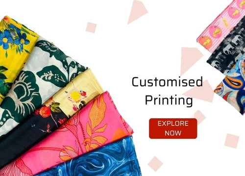 customize design printing on fabrics