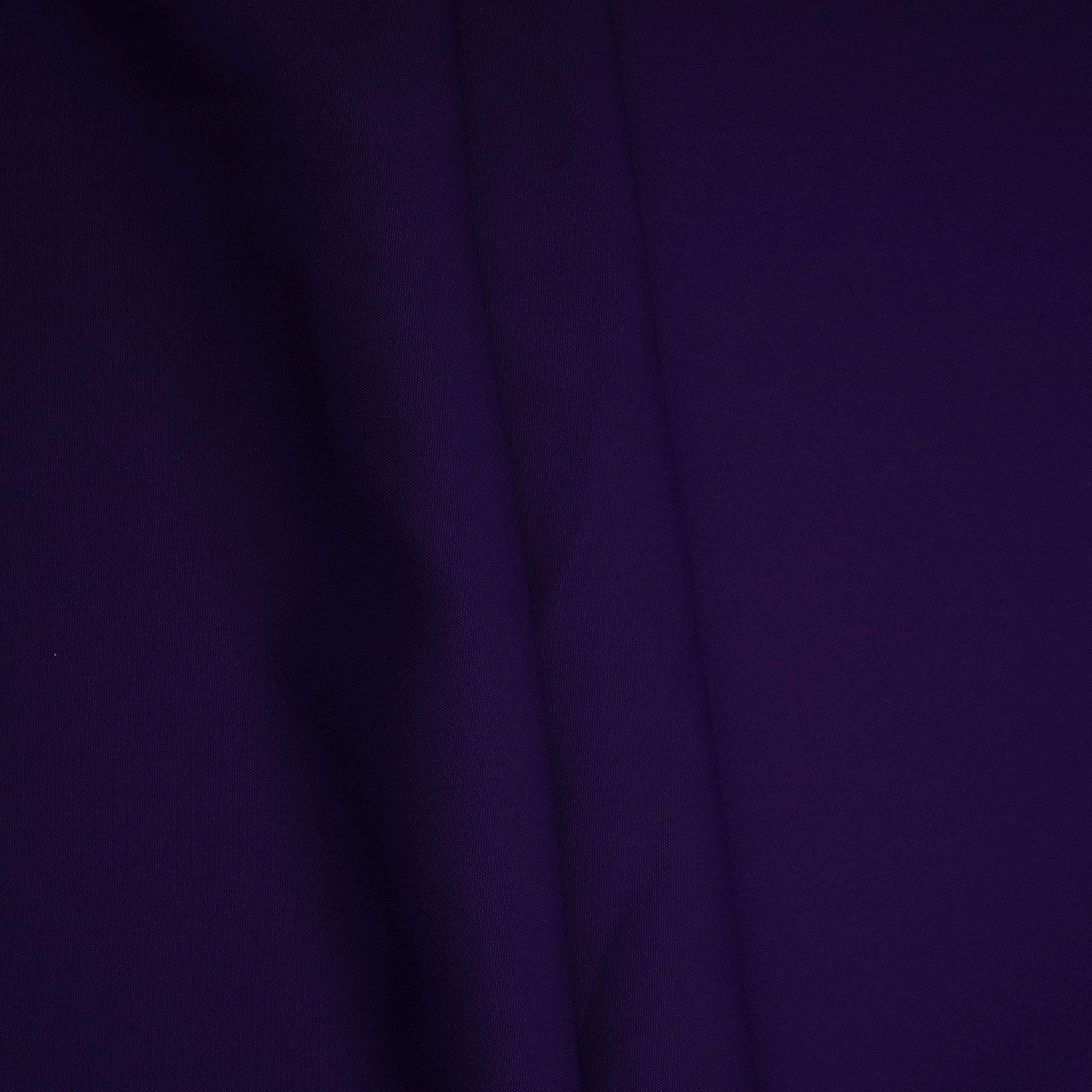 Royal Blue Solid Butter Crepe Fabric STB-03 - TradeUNO