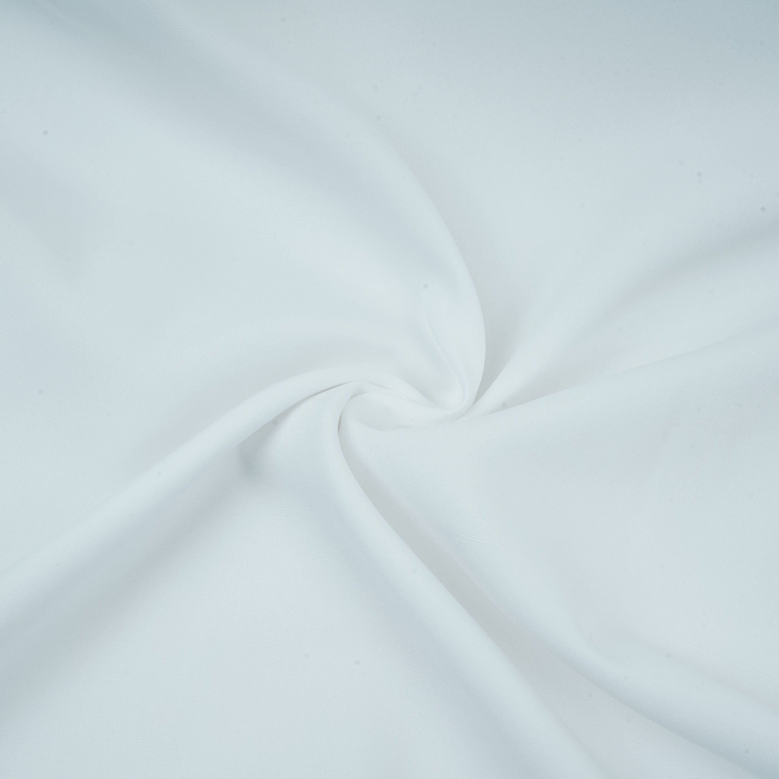 White Solid Butter Crepe Fabric STB-16 - TradeUNO