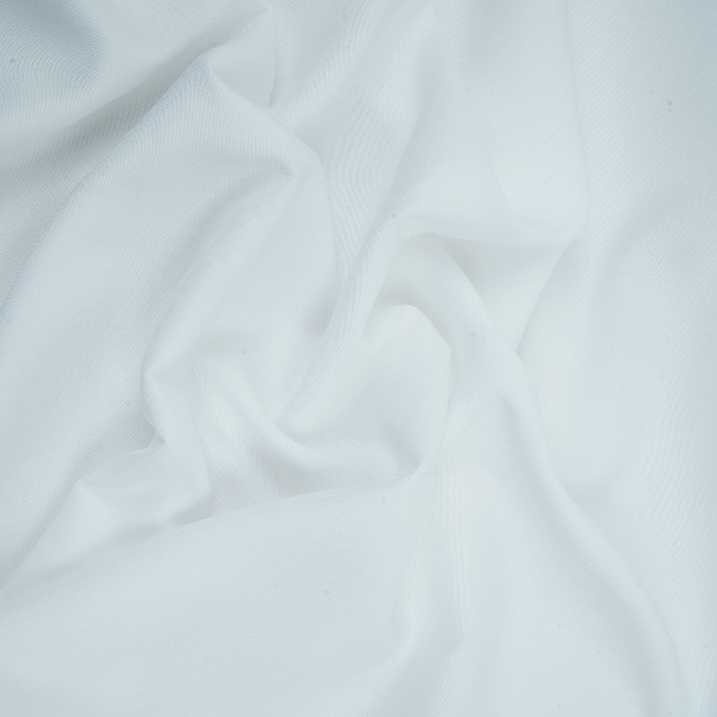 White Solid Butter Crepe Fabric STB-16 - TradeUNO
