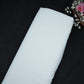 White Solid Butter Crepe Fabric STB-16