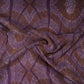 Wine Abstract Print Satin Linen Fabric MT-30980