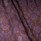 Wine Abstract Print Satin Linen Fabric MT-30980