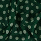 Green & Pista Polka Dot Twill Satin Fabric VP-32438
