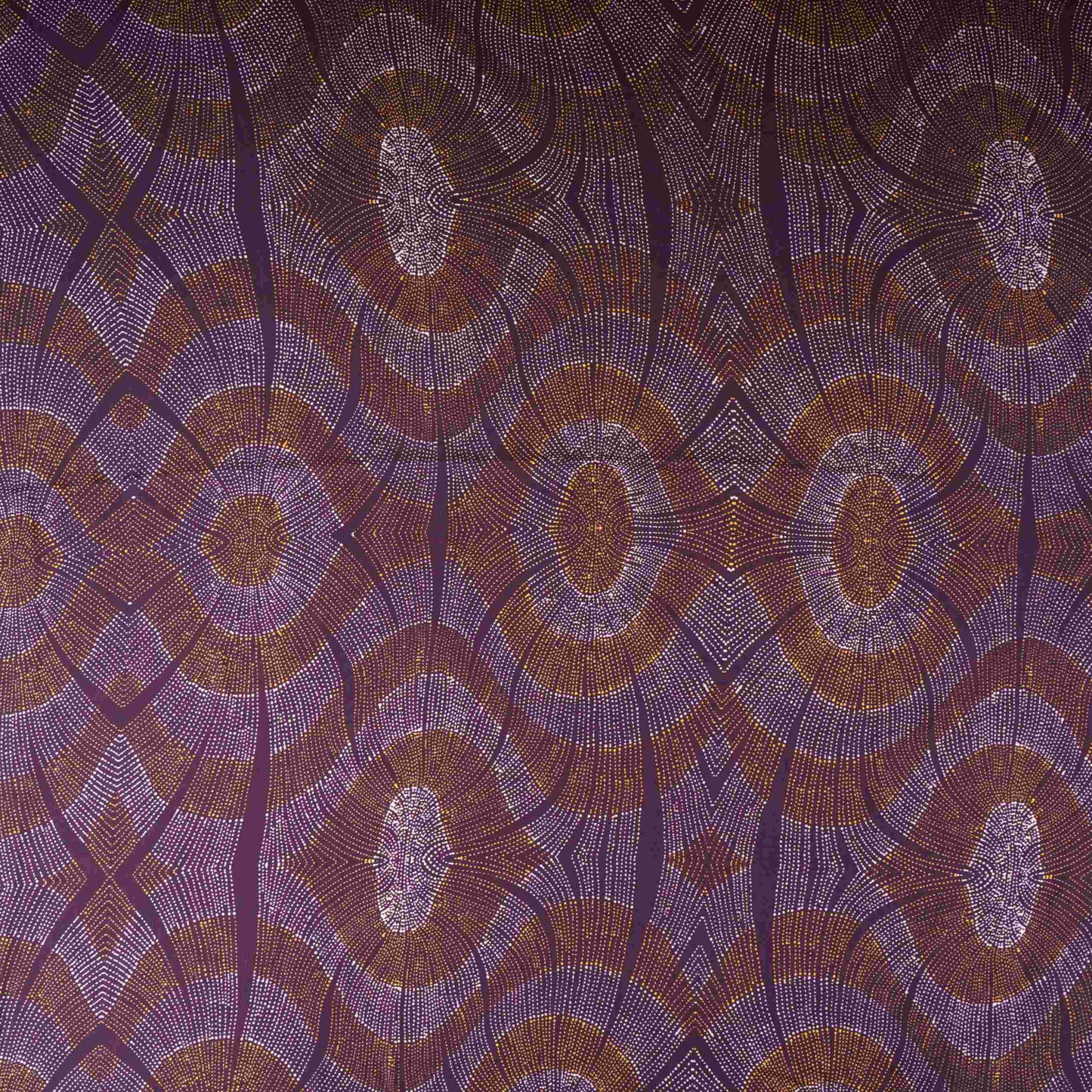 Wine Abstract Print Satin Linen Fabric MT-30980