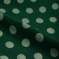 Green & Pista Polka Dot Twill Satin Fabric VP-32438