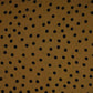 Mustard & Black Polka Dot Twill Satin Fabric VP-32445