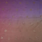 Lavender With Green 4D Geometrical Sequins Embroidery Malai Chanderi Fabric VF-32323