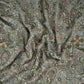 Light Grey Kashmiri Paisley Embroidery Georgette Fabric DR-32375