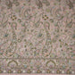 Peach Kashmiri Paisley Embroidery Georgette Fabric DR-32374