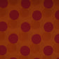 Orange & Pink Polka Dot Twill Satin Fabric VP-32439