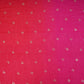 Magenta With Rani Pink 4D Geometrical Sequins Embroidery Malai Chanderi Fabric VF-32322