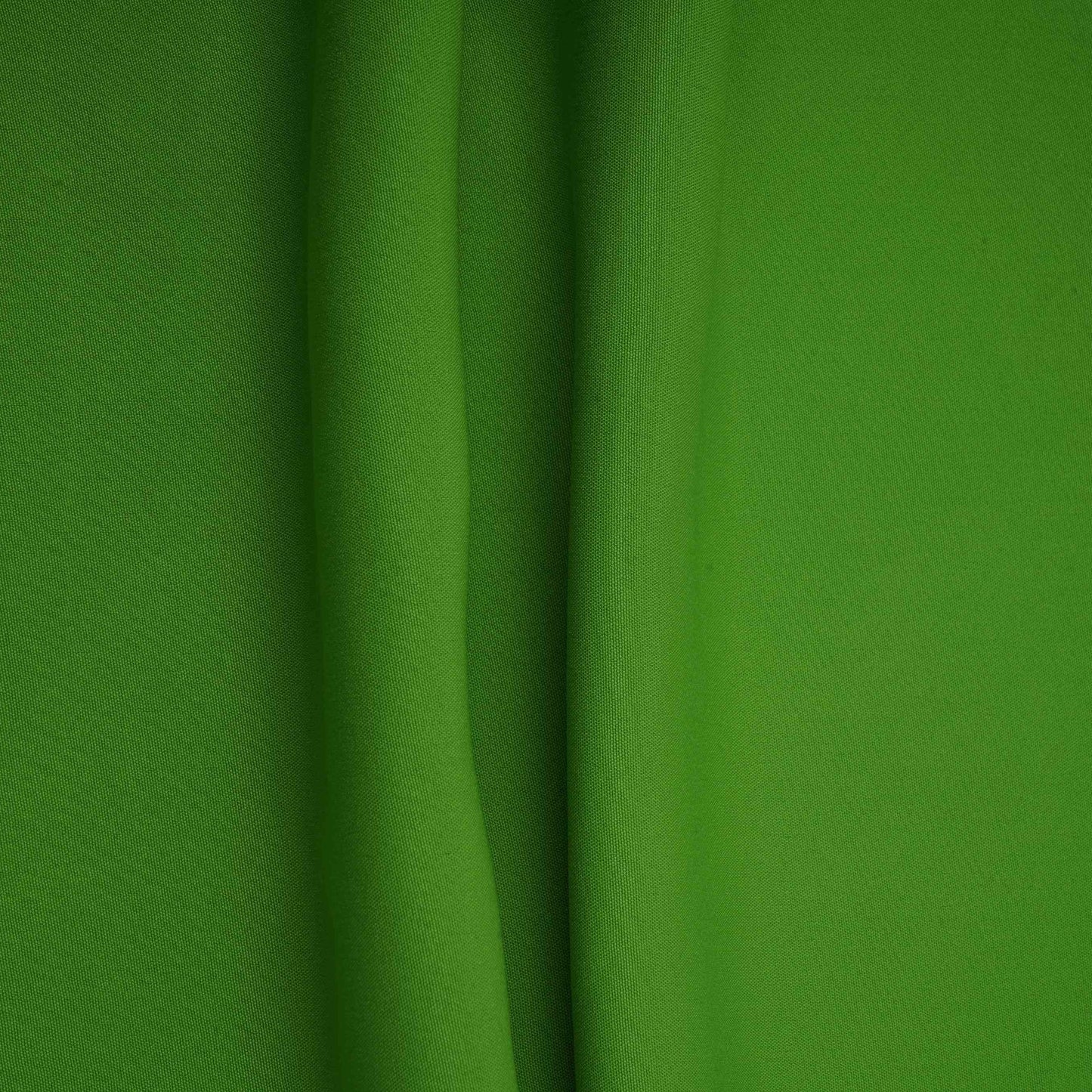 Parrot Green Solid Butter Crepe Fabric STB-02