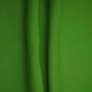 Parrot Green Solid Butter Crepe Fabric STB-02 - TradeUNO