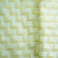White Abstract Jacquard Dyeable Cotton Staple Fabric