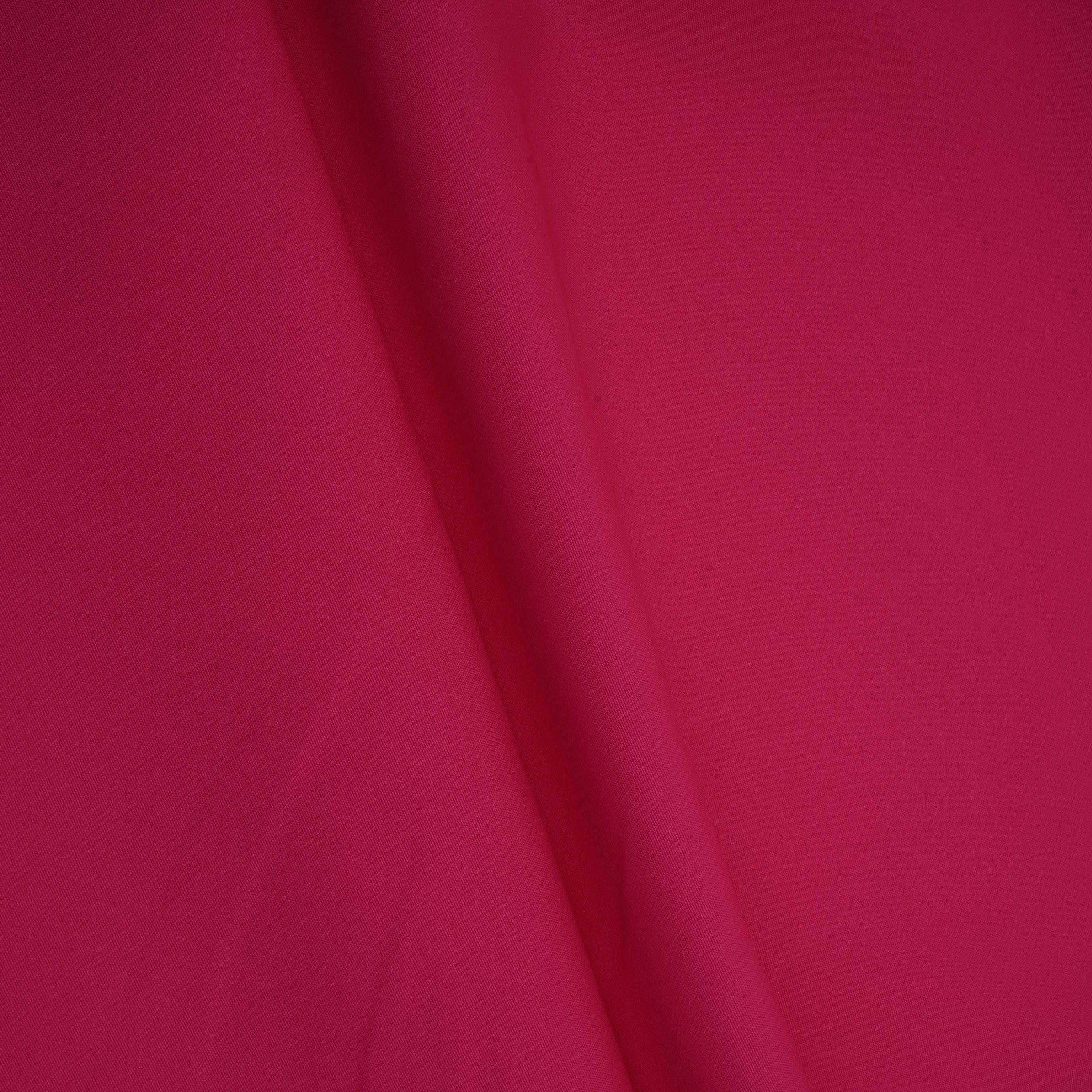 Magenta Pink Solid Butter Crepe Fabric STB-14 - TradeUNO