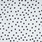 White & Black Polka Dot Twill Satin Fabric VP-32441