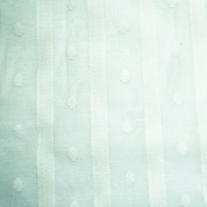 Off White Traditional Handloom Dyeable Cotton Staple Fabric