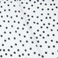 White & Black Polka Dot Twill Satin Fabric VP-32441