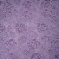 Lavender Velvet Work Floral Embroidery Lace Fabric LI-32211